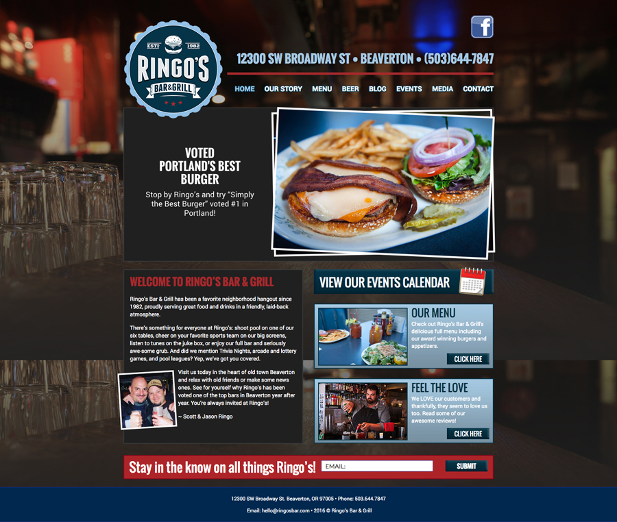 ringo’s bar Onpoint  Design
